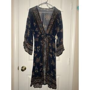 NWT Women’s Altar’d State Long Duster Kimono Top Size Small